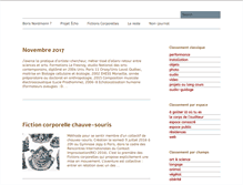 Tablet Screenshot of borisnordmann.com